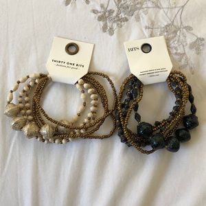 NWT 31 bits bracelets